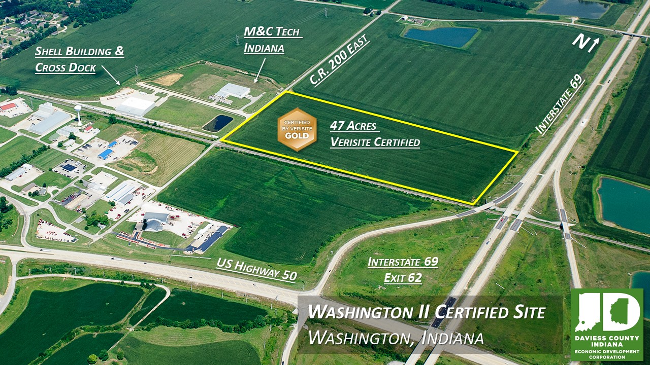 47-acre Washington Industrial site graphic