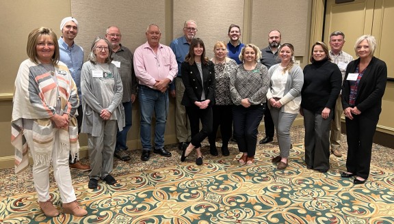 photo for Radius Indiana graduates 2023 class from Economic Development for Community Leadership Program article. Click to read more.